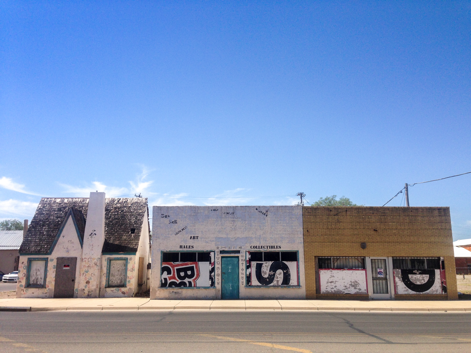 Abandoned buildings, Roswell NM
